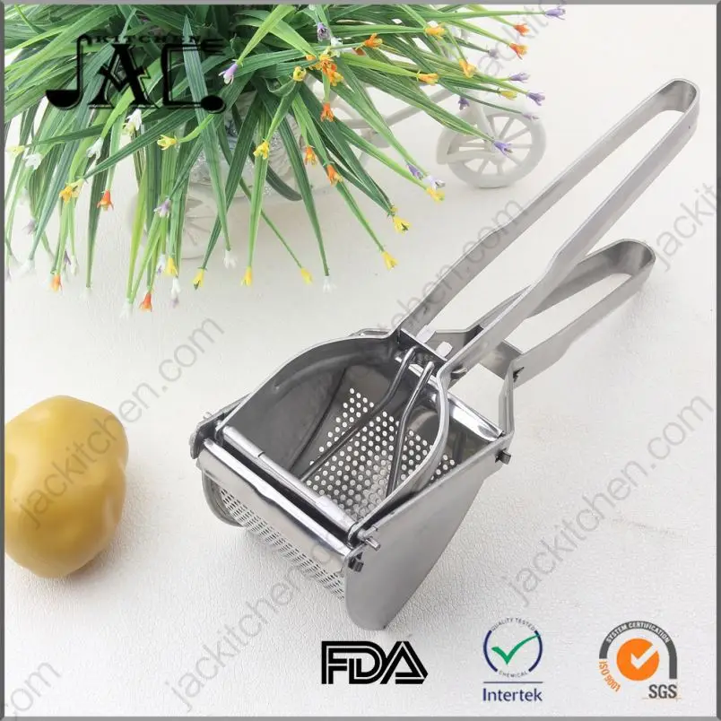 Kitchen Gadgets Durable Stainless Steel Stainless Steel Garlic Press