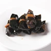 health food products kelp roll with cod roe