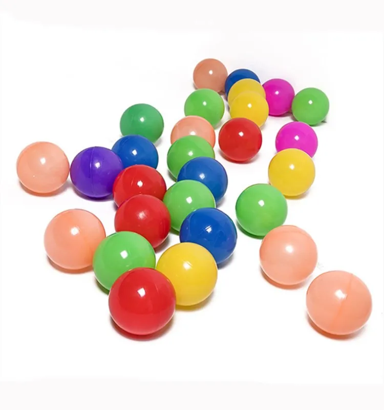 55mm 60mm 65mm 70mm 75mm 80mm 100mm Plastic Play Ball Pit Balls For