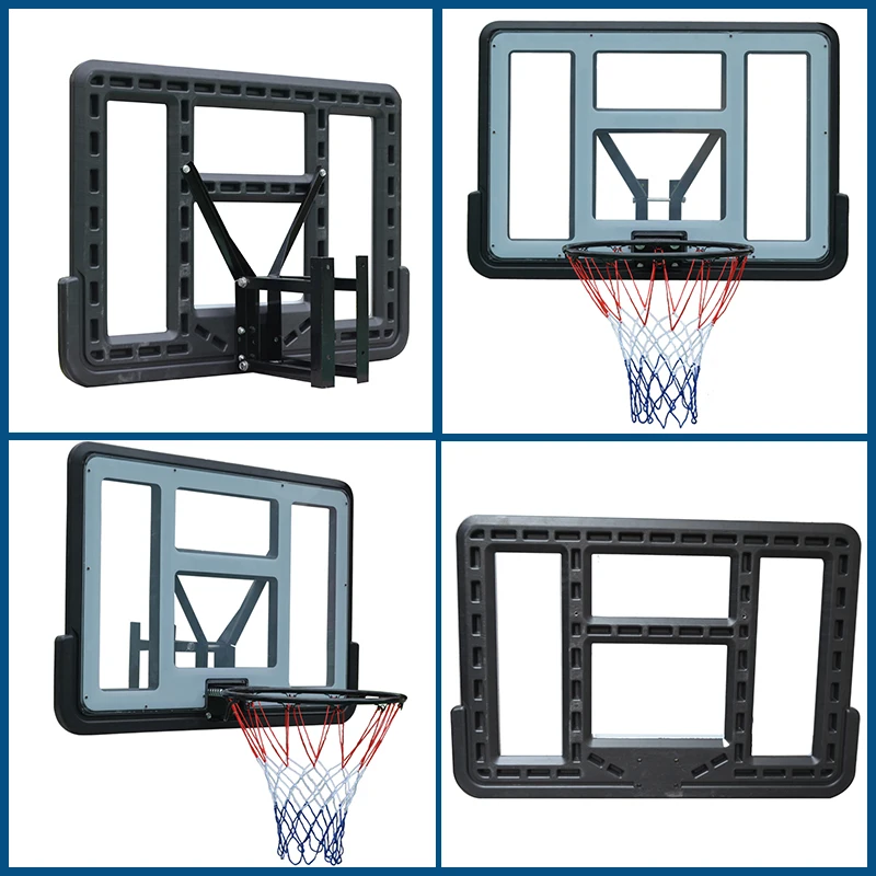 M.dunk Fixed Wall Mounted Basketball Backboard And Rim - Buy Wall ...