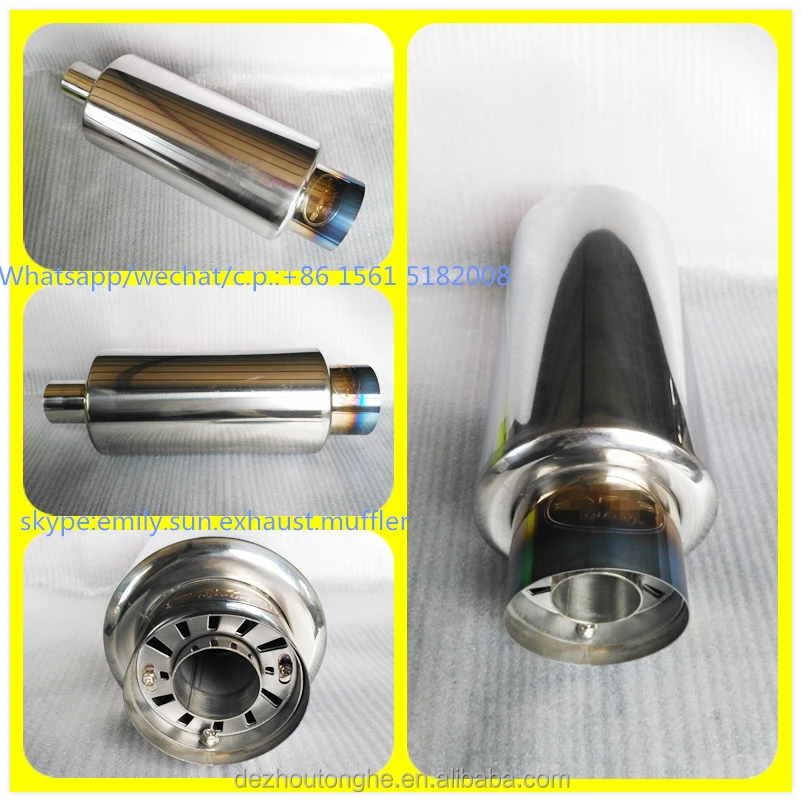 stainless steel performance mufflers