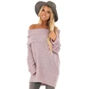 Wholesale new arrival fashion off the shoulder comfy woman sweater