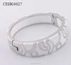 Stainless Steel Round Epoxy Bracelet Bangle For Women With The Buckle