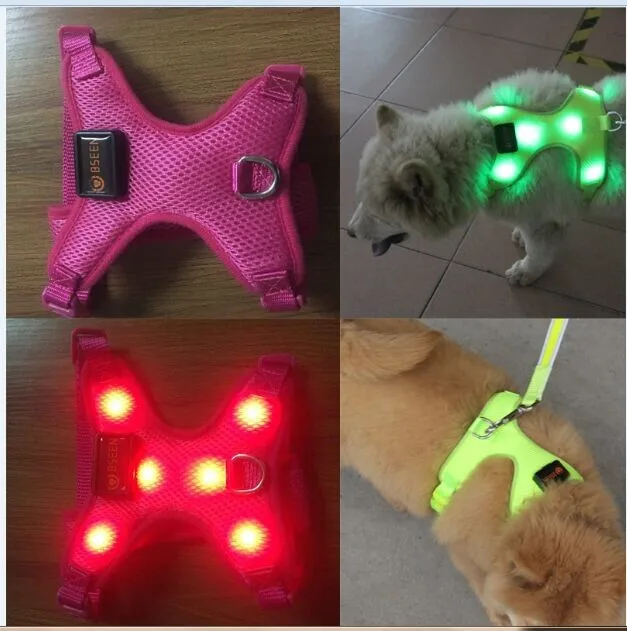 Puppy Clothing Led Dog Vest Led Dog Coat Light Up Dog Vest Buy Light