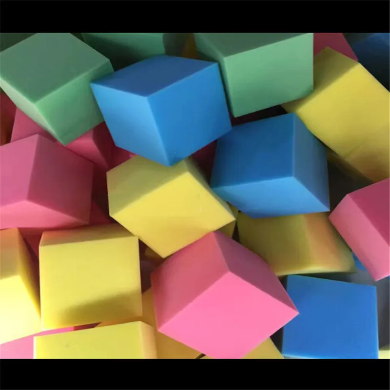 Super Shockabsorbing Ecofriendly Material 6'' 8'' Foam Cubes Foam