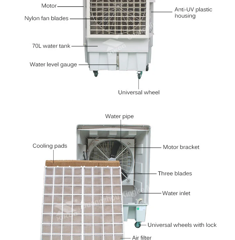 lg water cooler fan