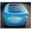 plastic kids swim pool custom LOGO simple inflatable swimming pool