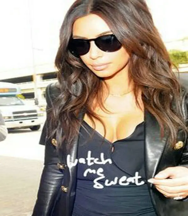 Kim Kardashian Brown Wavy Brazilian Virgin Hair Lace Front Wig Wet