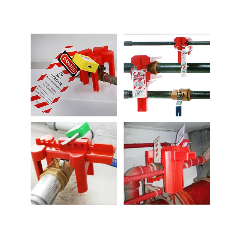 13 mm-200 mm safety ADJUSTABLE BALL VALVE LOCKOUT