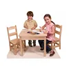 Best Price Children Kindergarten Furniture Set Wooden Kids Study Table And Chair Set