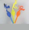 cheap promotion logo plastic ball pen with string