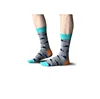 Happy toe socks high quality men's polka dot socks men's casual cotton socks 8 colors 24pcs=12pairs