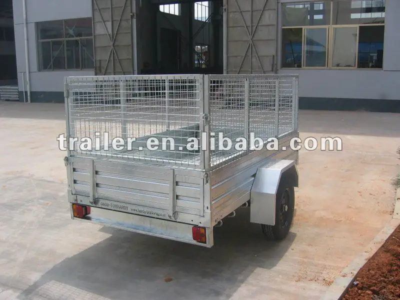 Cage Trailer With Cover Bridge Support Buy Cage 6x4 Trailer,Utility