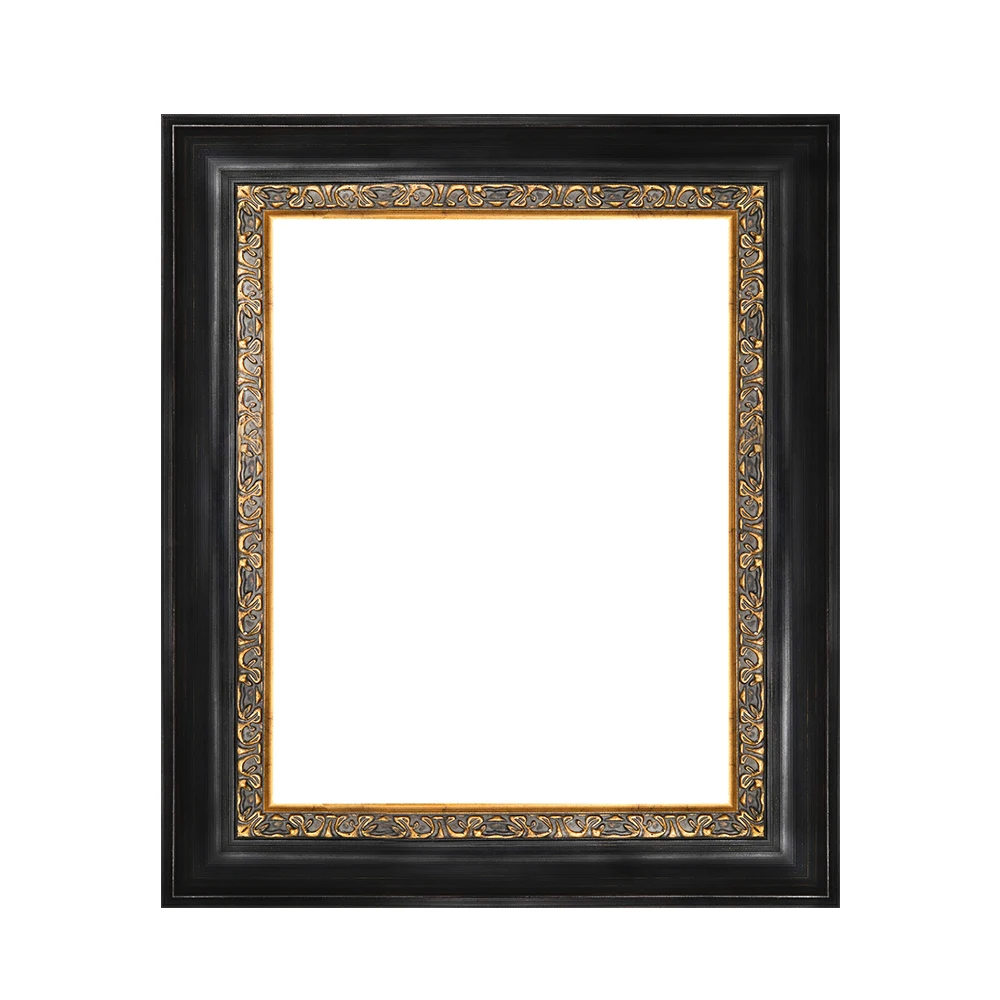 black-toile-picture-frame