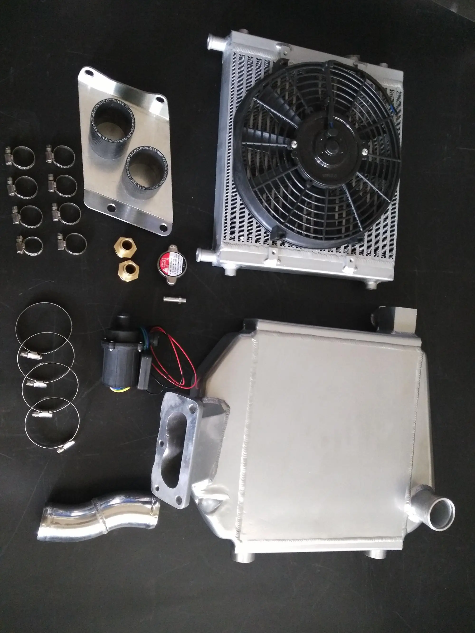 For Toyota Landcruiser Water To Air Intercooler Kits For Landcruiser 80