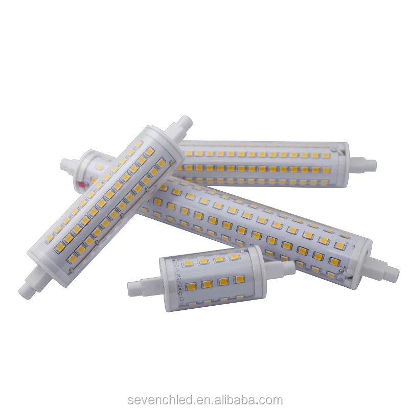 360 degree dimmable 13w r7s 117mm diameter 30mm 13w r7s led replace double ended halogen bulb