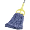 commercial industrial applications Basics Loop-End Synthetic Mop Head Looped ends and yarn tail band Headband