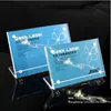 Acrylic table tent table name card display holder desk label display stand