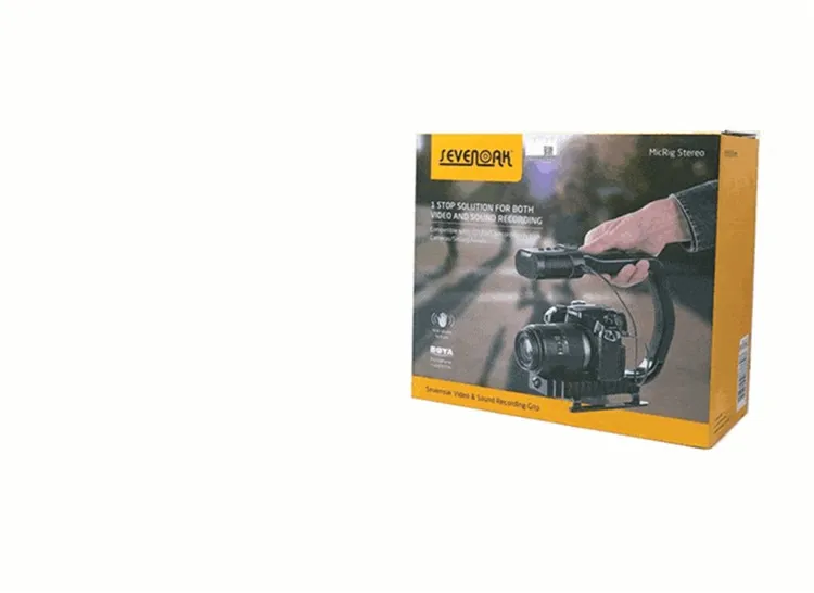 Microphone DSLR rig-handheld camera stabilizer-U-Grip steadicam16.jpg