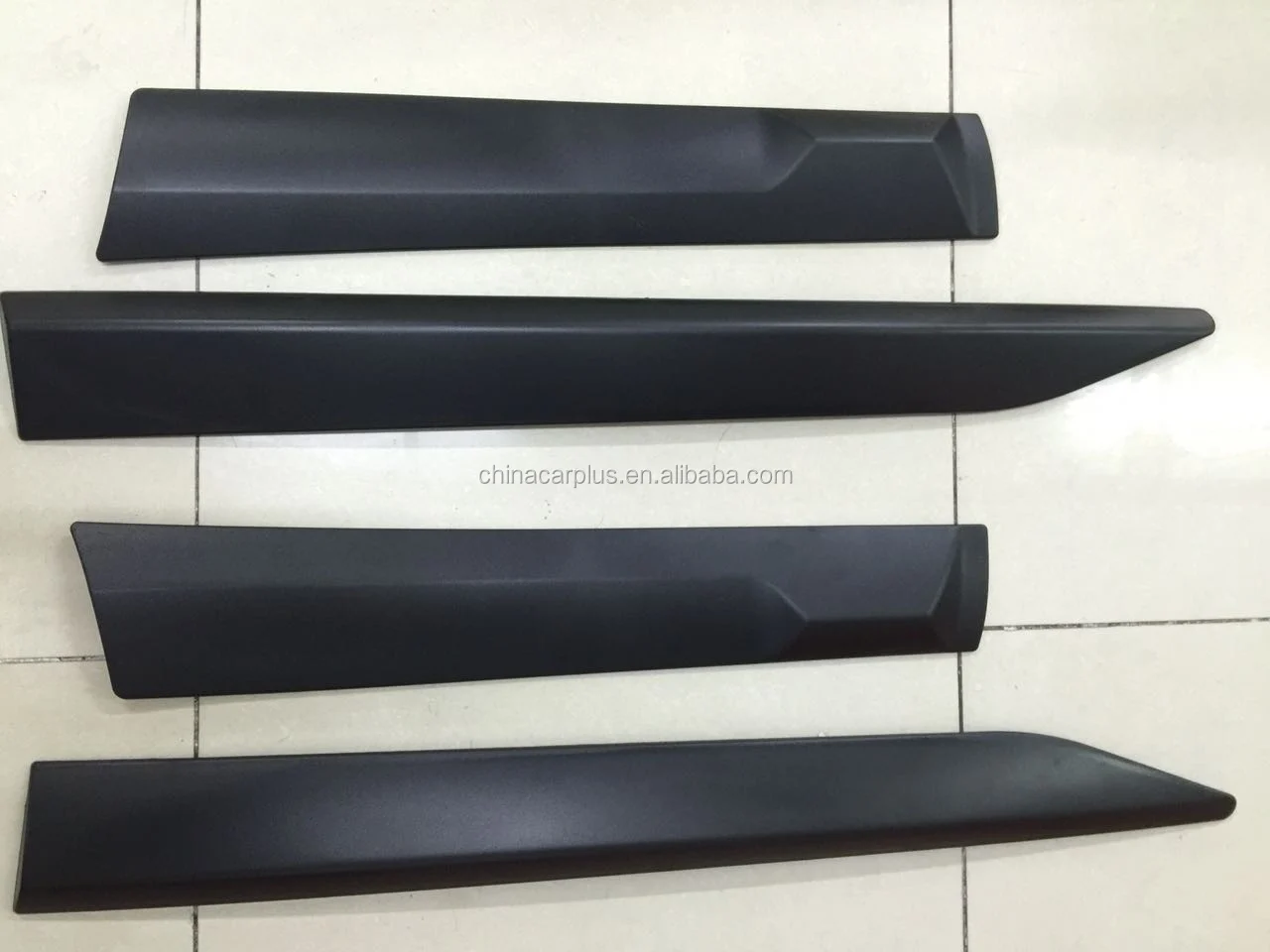 Abs Matte Black Body Cladding For Hilux Revo 2016 Side Doors Cladding