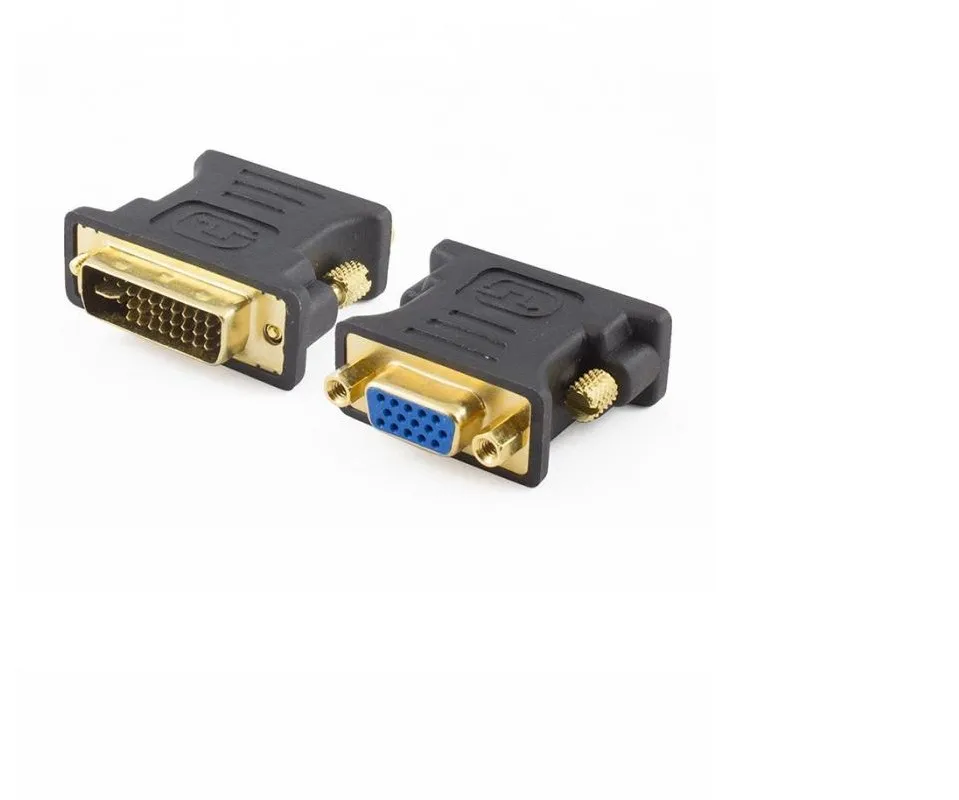DVI zu VGA Adapter Digital auf Analog DVI-I 24+5 TFT Beamer Versand als Brief 
