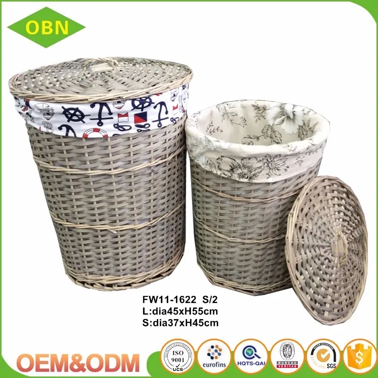 laundry baskets with lids