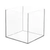 Clear Lucite Plastic Church Sintra Charity Donation Box Acrylic Lockable Slide Box Plexiglas Security Display Case with Lip