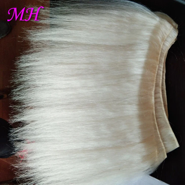 Yak Hair Products White Tianzhu Yak Hair For Opera Artificial Beard And