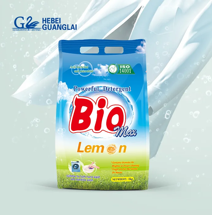 Nophosphorous Laundry Detergent Powder Bleach Formula Soap Powder