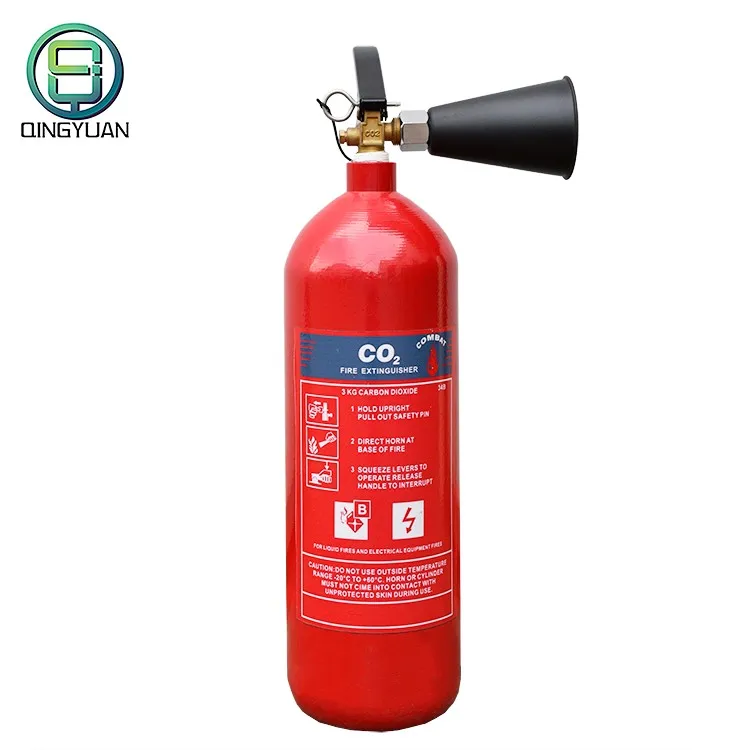 Helium/oxygen/nitrogen/hydrogen/co2 Portable Fire Extinguisher Co2