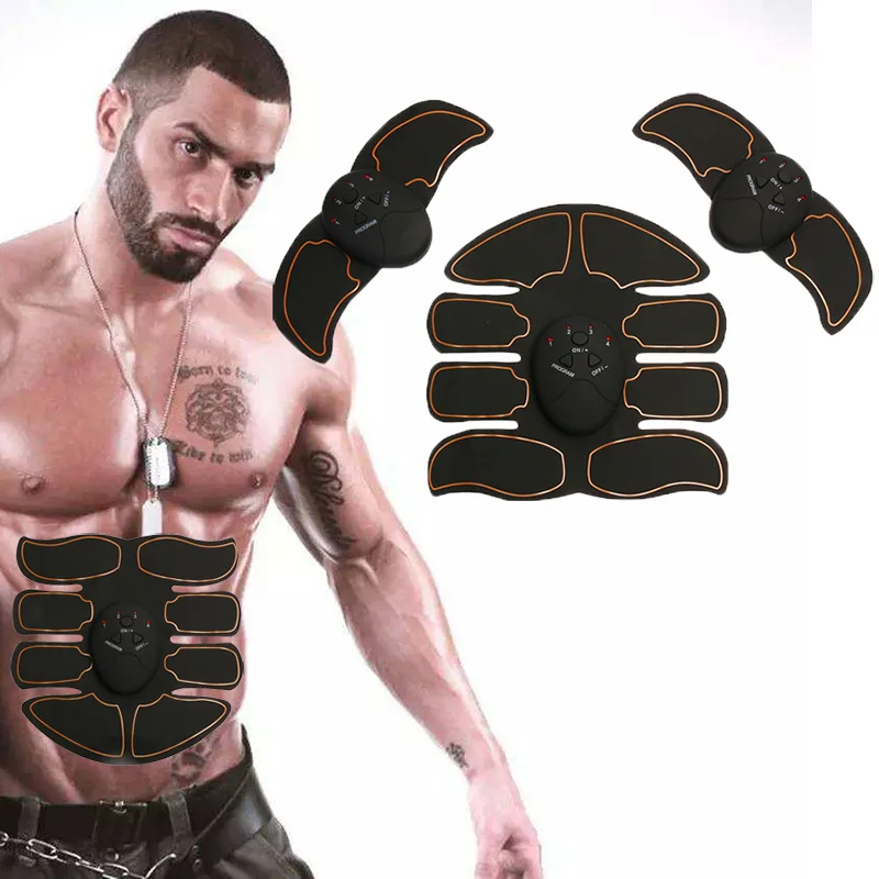 Abs Body Muscle Toner, Ab Toner EMS Muscle Stimulator Belt Body Fitness Equipment for Men & Women