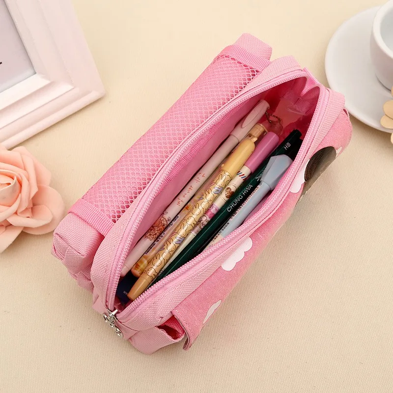 Girls Promotional 100 Polyester Pencil Bags In Pencil Bags Cases For