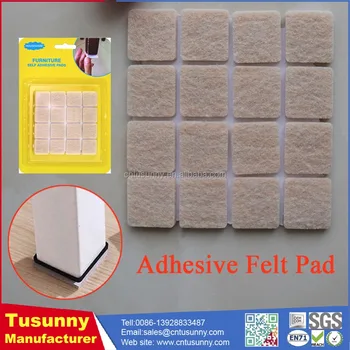 Non Woven Adhesive Felt Scratch Protector Outdoor Furniture Foot Pad Non Woven Adhesive Felt Scratch Protector Outdoor Furniture Foot Pad