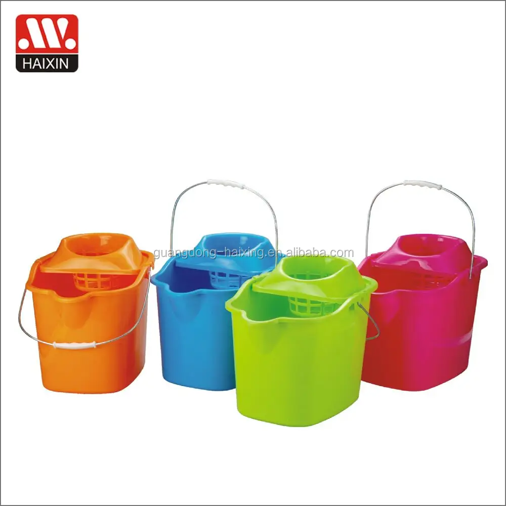 Commercial Heavy Duty Easy Wring Bucket 17l Wringer Mop Cleaning Bucket