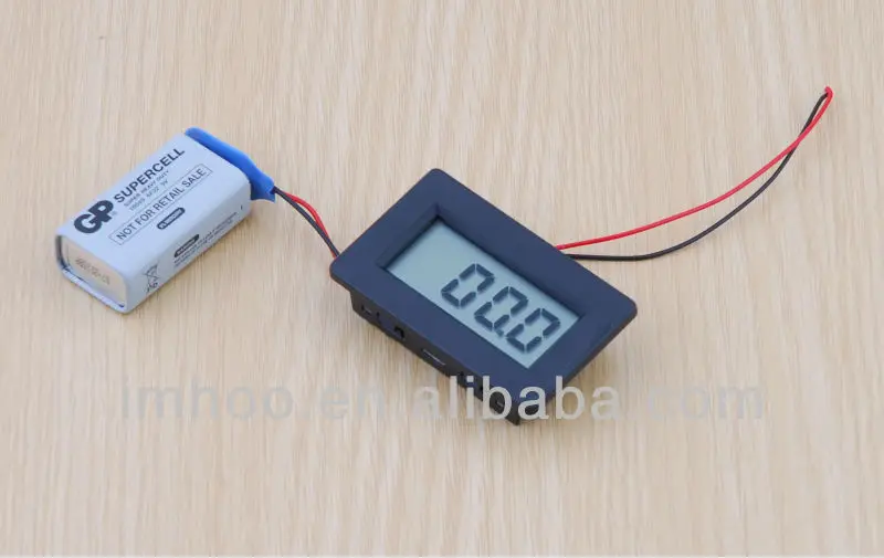 Car Digital Panel Voltmeter And Ammeter Analog Digital Electric Ammeter