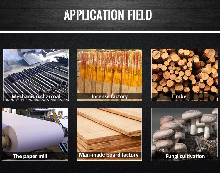 Woodworking Machinery Fine Wood Powder Grinder Wood Crusher Machine