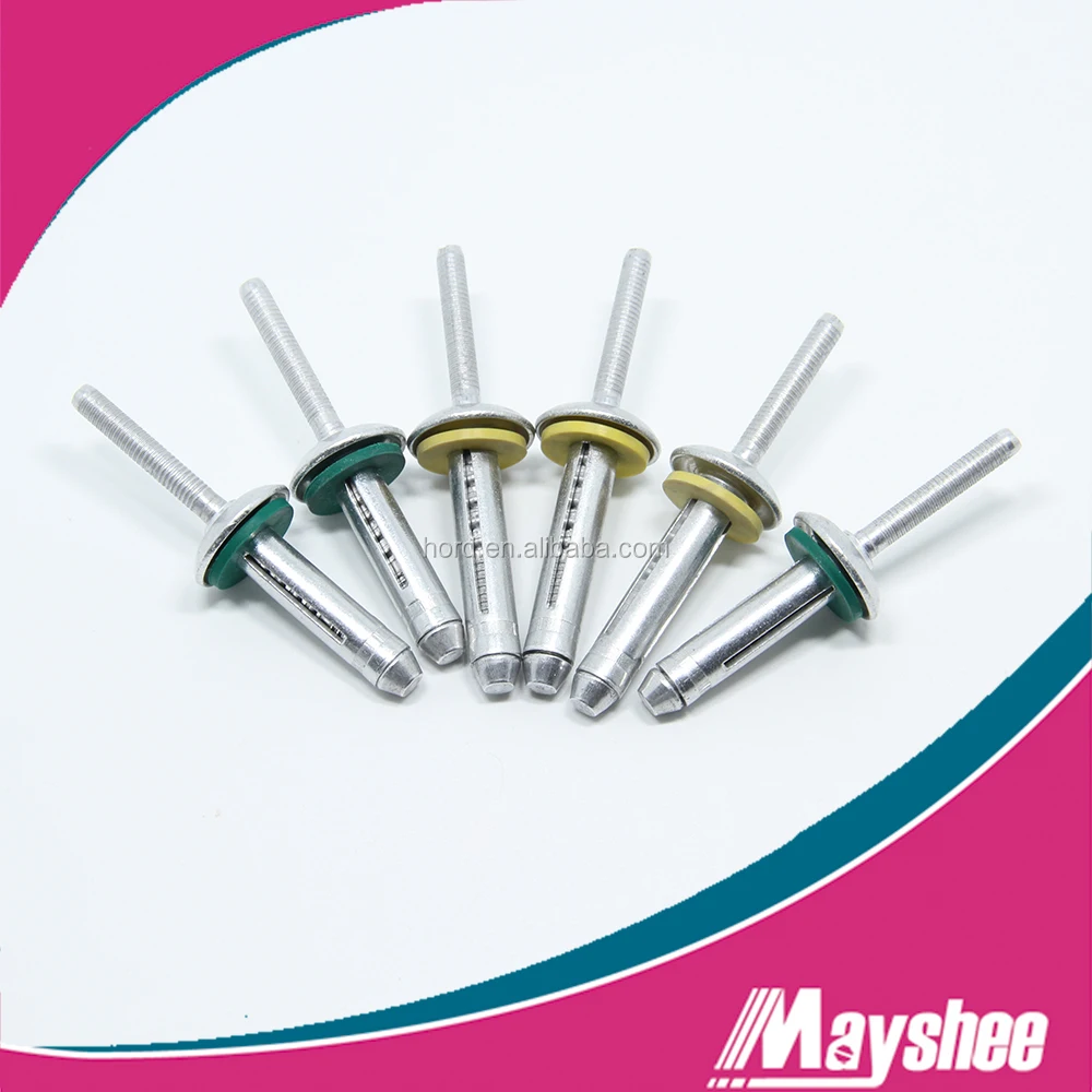 Aluminum Waterproof Trifold Rivets With Rubber Washer Buy Waterproof
