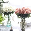 Single Hydrangea Plastic Artificial Flowers Wholesale Flowers FZH140