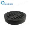Customized Round Plastic/Paper Frame Activated Carbon Granule Vacuum Cleaner HEPA Filters