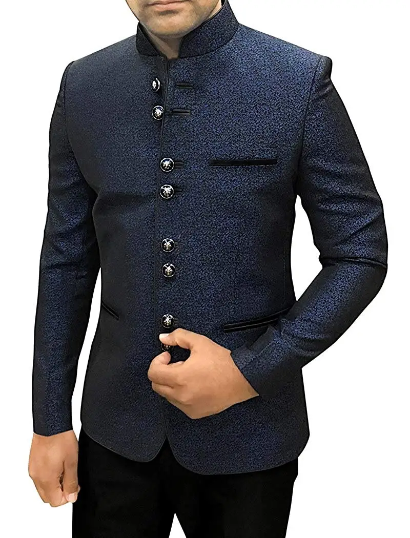 jodhpuri blazer with jeans