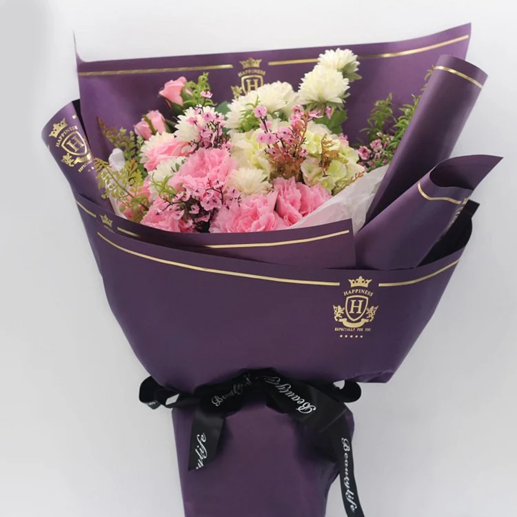 clear flower wrapping paper barca fontanacountryinn com flower paper wrap