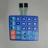Blue Arabic Numeric Membrane Keypad Function Keys Keyboard