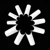 500pcs/bag Big C Shape Acrylic Nail Tips full cover waterpipe nail art tips