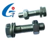 DIN931 Zinc plated Grade 8.8 Heavy Hex Bolt and Hex Nut