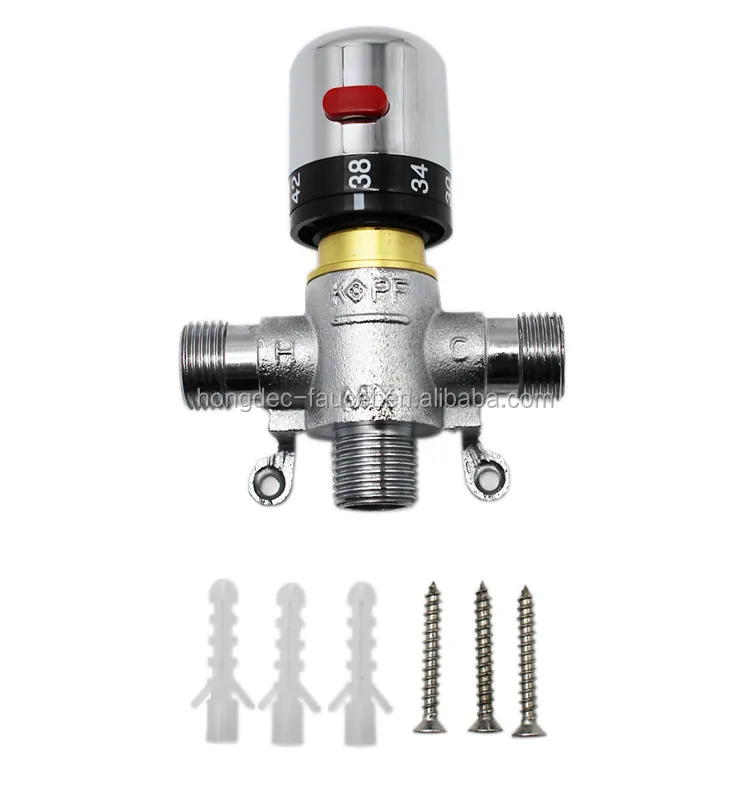 Brass Hot Cold Mixing Valve Thermostatic Valve Buy Thermostatic Valve