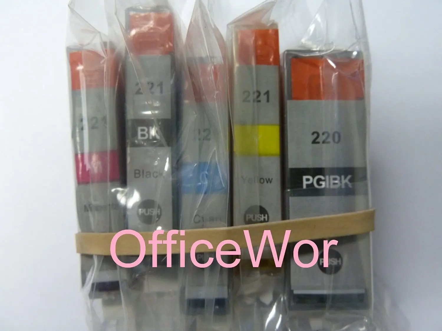 Awesometoner 15 Pack New Compatible Canon PGI-220(3 Pack),CLI-221K(3 Pack),CLI-221C(3 Pack),CLI-221M(3 Pack),CLI-221Y(3 Pack) Inkjet Cartridge