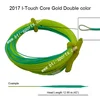 Double Colored Ultra Low Stretch Floating Fly Fishing Line with one exposed Loop Line ID (B10)
