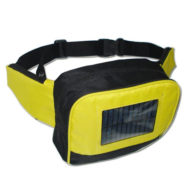 Portable Solar Waist Bag Solar Pocket Bag With 2200mah Battery Buy