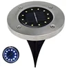 1200mah Battery Solar Ground Lights Pathway Led Lights Waterproof For Outdoor Underground