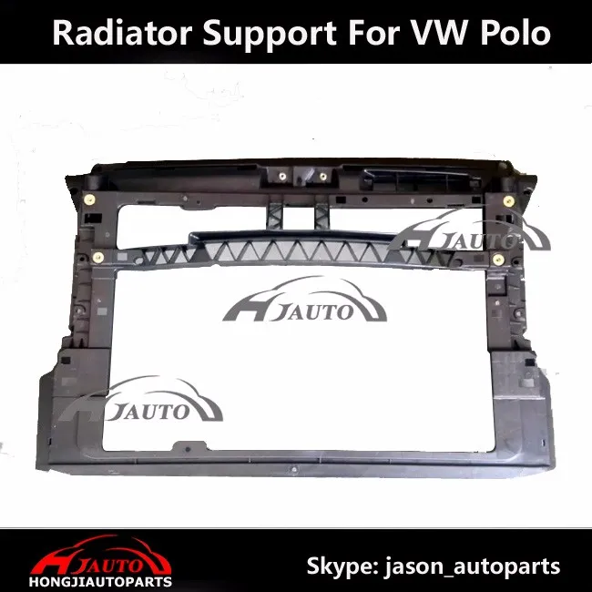 Radiator Support For Volkswagen Vw Polo Vento 2009-2013 6r0805588p